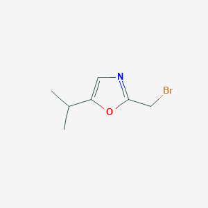 2-(Bromomethyl)-5-isopropyloxazole