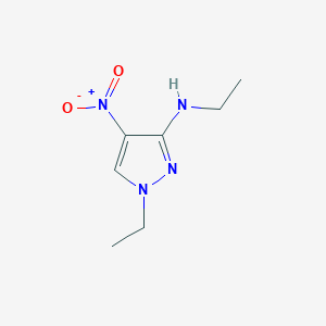 N,1-Diethyl-4-nitropyrazol-3-amine