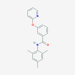 molecular formula C21H20N2O2 B2699986 N-甲苯基-3-(吡啶-2-氧基)苯甲酰胺 CAS No. 1797017-64-1