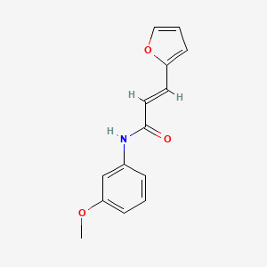 (2E)-3-(furan-2-yl)-N-(3-methoxyphenyl)prop-2-enamide