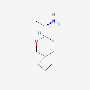 molecular formula C10H19NO B2699998 (1S)-1-(6-Oxaspiro[3.5]nonan-7-yl)ethanamine CAS No. 2248219-20-5