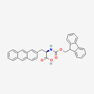 molecular formula C32H25NO4 B2700123 Fmoc-D-Ala(2-Anth)-OH CAS No. 1391555-74-0