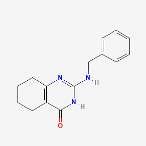 2-(benzylamino)-5,6,7,8-tetrahydroquinazolin-4(3H)-one