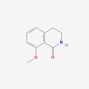 molecular formula C10H11NO2 B2700227 8-甲氧基-3,4-二氢异喹啉-1(2H)-酮 CAS No. 74904-29-3