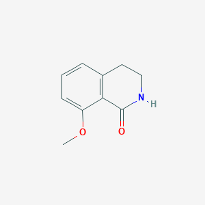 molecular formula C10H11NO2 B2700227 8-methoxy-3,4-dihydroisoquinolin-1(2H)-one CAS No. 74904-29-3