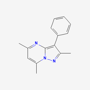2,5,7-Trimethyl-3-phenylpyrazolo[1,5-a]pyrimidine