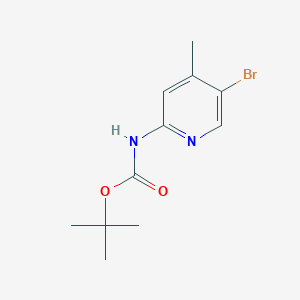 Tert-butyl 5-bromo-4-methylpyridin-2-ylcarbamate