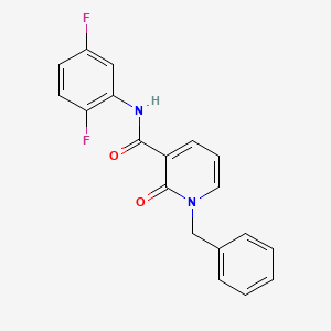 1-benzyl-N-(2,5-difluorophenyl)-2-oxo-1,2-dihydropyridine-3-carboxamide