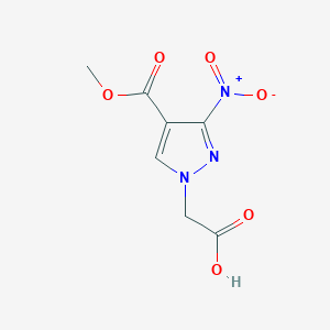 [4-(methoxycarbonyl)-3-nitro-1H-pyrazol-1-yl]acetic acid