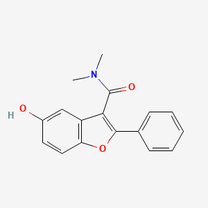 5-hydroxy-N,N-dimethyl-2-phenyl-3-benzofurancarboxamide