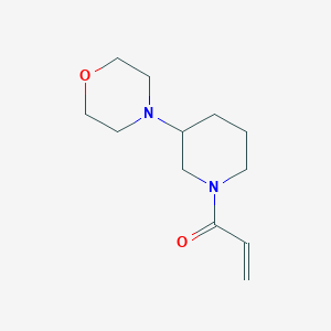 1-(3-Morpholin-4-ylpiperidin-1-yl)prop-2-en-1-one