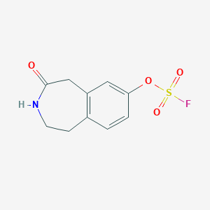 7-Fluorosulfonyloxy-4-oxo-1,2,3,5-tetrahydro-3-benzazepine