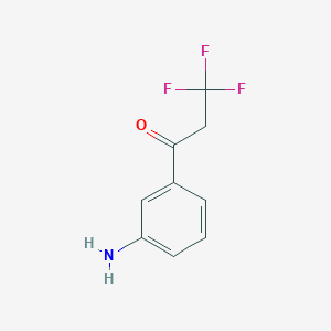 1-(3-Aminophenyl)-3,3,3-trifluoropropan-1-one