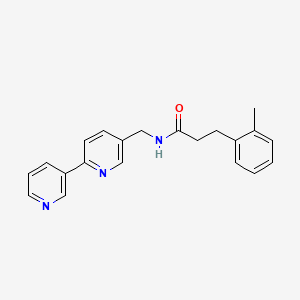 N-([2,3'-bipyridin]-5-ylmethyl)-3-(o-tolyl)propanamide