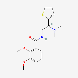 N-(2-(dimethylamino)-2-(thiophen-2-yl)ethyl)-2,3-dimethoxybenzamide