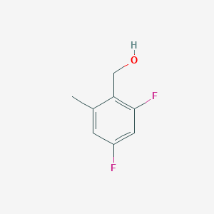 molecular formula C8H8F2O B2700924 (2,4-二氟-6-甲基苯基)甲醇 CAS No. 1379220-74-2