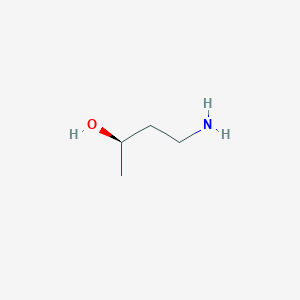 molecular formula C4H11NO B2700927 (2R)-4-aminobutan-2-ol CAS No. 114963-62-1