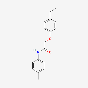 molecular formula C17H19NO2 B2700938 2-(4-乙基苯氧基)-N-(4-甲基苯基)乙酰胺 CAS No. 307526-11-0