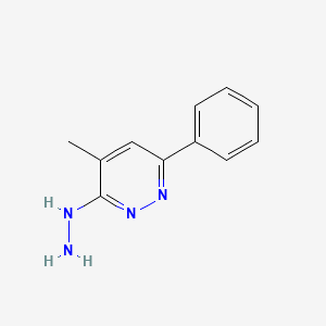 B2700958 3-Hydrazinyl-4-methyl-6-phenylpyridazine CAS No. 32723-48-1