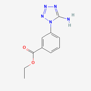 Ethyl 3-(5-aminotetrazol-1-yl)benzoate