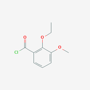 molecular formula C10H11ClO3 B2701158 2-乙氧基-3-甲氧基苯甲酰氯 CAS No. 23966-83-8