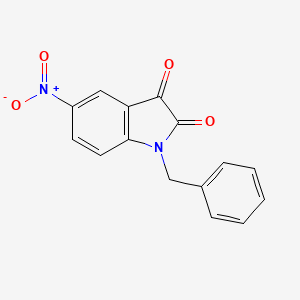 molecular formula C15H10N2O4 B2701198 1-benzyl-5-nitro-2,3-dihydro-1H-indole-2,3-dione CAS No. 99448-81-4