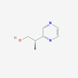 (2S)-2-Pyrazin-2-ylpropan-1-ol