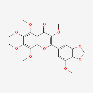 3,5,5',6,7,8-Hexamethoxy-3',4'-methylenedioxyflavone