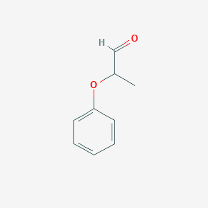 molecular formula C9H10O2 B2701309 2-Phenoxypropanal CAS No. 52687-81-7