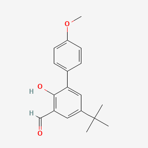 3-(4-Methoxyphenyl)-5-tert-butylsalicylaldehyde