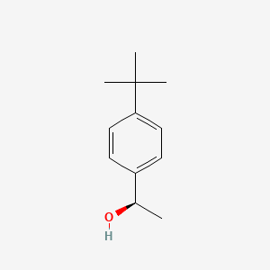 molecular formula C12H18O B2701332 (1R)-1-(4-tert-butylphenyl)ethan-1-ol CAS No. 101325-12-6