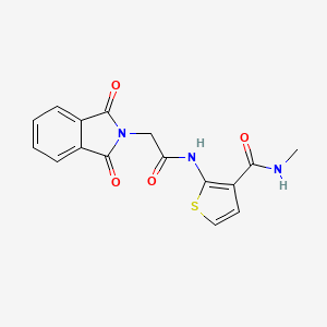 2-(2-(1,3-dioxoisoindolin-2-yl)acetamido)-N-methylthiophene-3-carboxamide