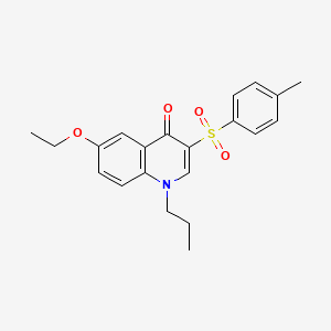 6-ethoxy-1-propyl-3-tosylquinolin-4(1H)-one