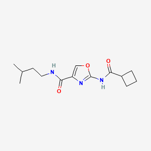 2-(cyclobutanecarboxamido)-N-isopentyloxazole-4-carboxamide