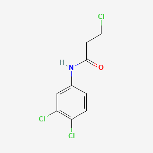 3-chloro-N-(3,4-dichlorophenyl)propanamide