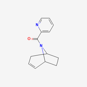 B2701685 (1R,5S)-8-azabicyclo[3.2.1]oct-2-en-8-yl(pyridin-2-yl)methanone CAS No. 1797892-10-4