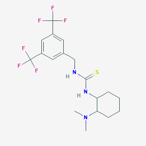 1-(3,5-Bis(trifluoromethyl)benzyl)-3-((1S,2S)-2-(dimethylamino)cyclohexyl)thiourea