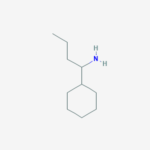 molecular formula C10H21N B2701708 1-Cyclohexylbutan-1-amine CAS No. 854919-17-8