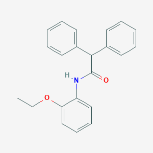 molecular formula C22H21NO2 B270196 N-(2-ethoxyphenyl)-2,2-diphenylacetamide 