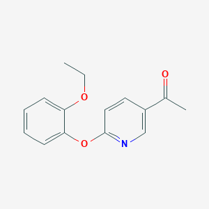 5-Acetyl-2-(2-ethoxyphenoxy) pyridine