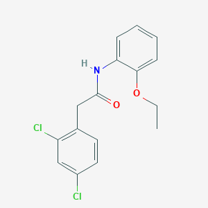 molecular formula C16H15Cl2NO2 B270198 2-(2,4-dichlorophenyl)-N-(2-ethoxyphenyl)acetamide 