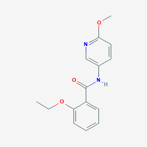 2-ethoxy-N-(6-methoxy-3-pyridinyl)benzamide