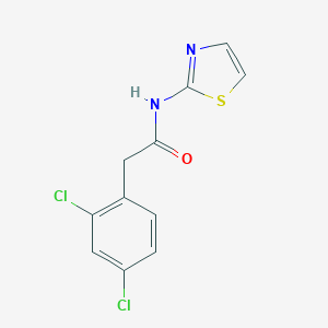 molecular formula C11H8Cl2N2OS B270200 2-(2,4-dichlorophenyl)-N-(1,3-thiazol-2-yl)acetamide 
