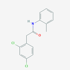 molecular formula C15H13Cl2NO B270201 2-(2,4-dichlorophenyl)-N-(2-methylphenyl)acetamide 