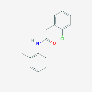 molecular formula C16H16ClNO B270202 2-(2-chlorophenyl)-N-(2,4-dimethylphenyl)acetamide 
