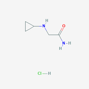 2-(Cyclopropylamino)acetamide hydrochloride