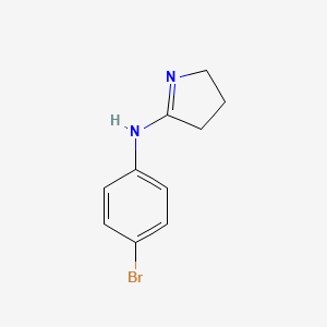 N-(4-bromophenyl)-3,4-dihydro-2H-pyrrol-5-amine
