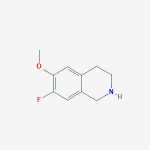 7-Fluoro-6-methoxy-1,2,3,4-tetrahydroisoquinoline