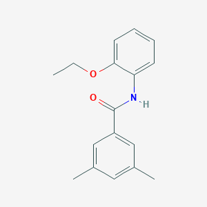 molecular formula C17H19NO2 B270219 N-(2-ethoxyphenyl)-3,5-dimethylbenzamide 