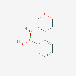 2-(Tetrahydro-2H-pyran-4-yl)phenylboronic acid